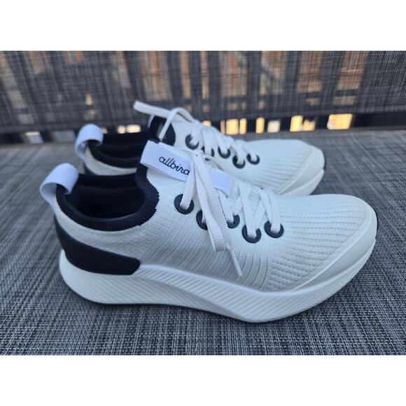 Allbirds Women's Tree Gliders White Sneaker Size 6 (MISSING INSOLES) - Picture 3 of 11